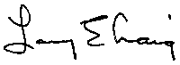 Senator Craig's signature
